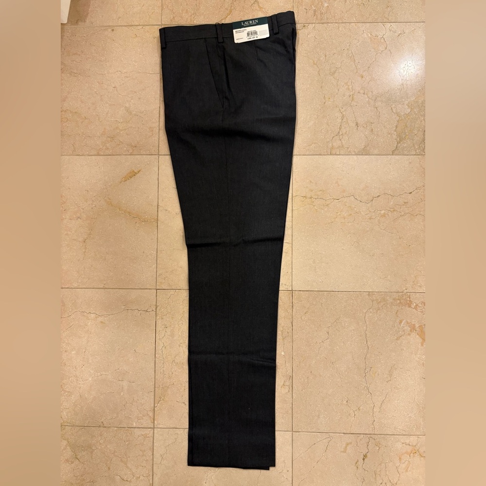 Lauren Ralph Lauren Boys Bedgemont Gray Suit Separates, Dress Pants-18R/29”, NWT